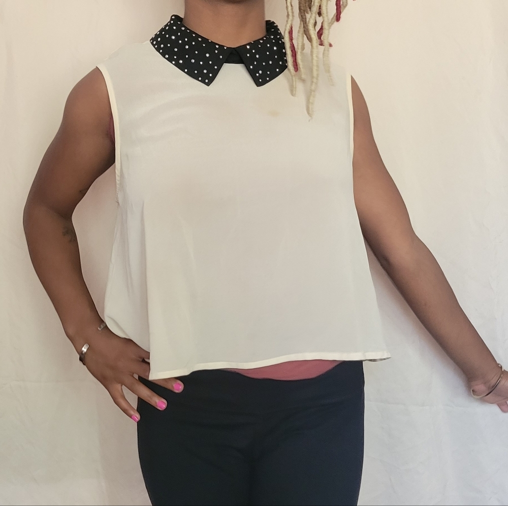 Collard, halter top